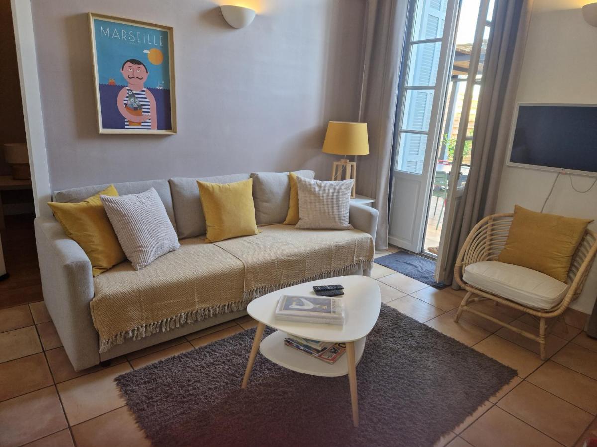 Superbe 2 Pieces Avec Grande Terrasse, Classe *** Марсель Экстерьер фото